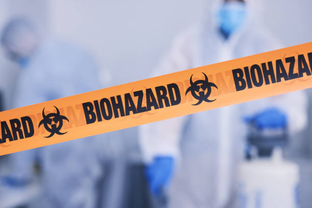 Professional Blood Cleanup technician working in Hanahan, SC